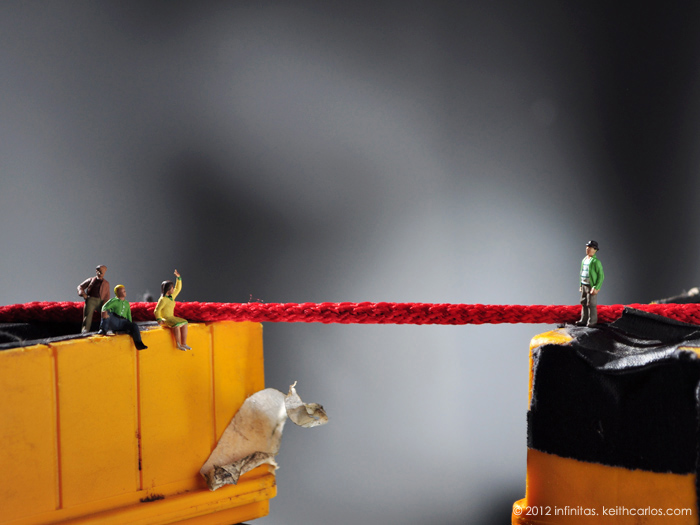 Leap of Faith - Fine Art Conceptual Miniature