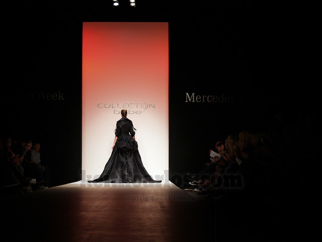 Bebe runway catwalk at Mercedes-Benz Fashion Week Los Angeles